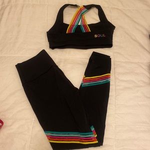 Barely worn SoulCycle set!